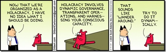 Dilbert - wander round