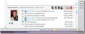 Outlook Social Connector